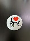 I Love New York 3” Metal Badge / Pin NEXT DAY SHIPPING 🗽❤️