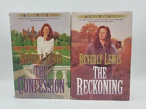 Lot of 2 Beverly Lewis Heritage of Lancaster County Series Confession Reckoning - Picture 1 of 19