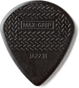 471P3c Puas De Guitarra De Fibra De Carbono Max Grip Jazz Iii, Paquete De 6 - Picture 1 of 14