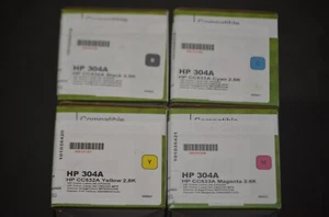 BLACK YELLOW, CYAN, MAGENTA INK FOR LASERJET | HP 304A - Picture 1 of 5