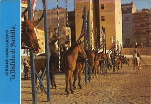 A6543) CERTAME CAVALLERESCO LA DISFIDA DI BARLETTA ETTORE FIERAMOSCA - Imagen 1 de 2