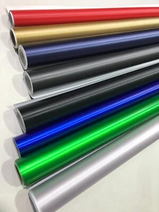 Pellicola Vinile Auto Alluminio Spazzolato Air Free Veicolo Auto Wrapping Adesivo UK - Foto 1 di 81
