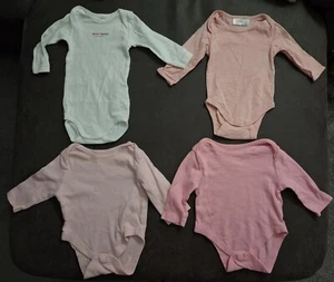 JUEGO 4 CUERPOS MANGA LARGA CUERPO - TALLA 67 Y 68 - PETIT BATEAU / ERGEE / PRIMARK - Imagen 1 de 1