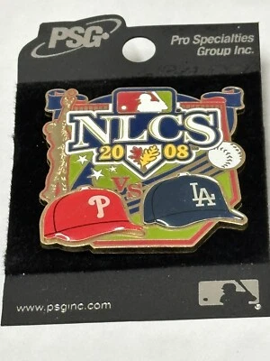 Philadelphia Phillies Vs Los Angeles Dodgers Pin NLCS Baseball  Lapel Pin 2008 - Image 1 of 2