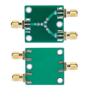 Módulo combinador divisor de potencia bidireccional DC-5GHz RF 0,5 W 33x33 mm - Imagen 1 de 10