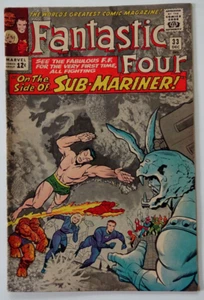 Comic Book- Fantastic Four #33 Kirby/Stone & Lee. Sub-Mariner 1964 - Picture 1 of 23