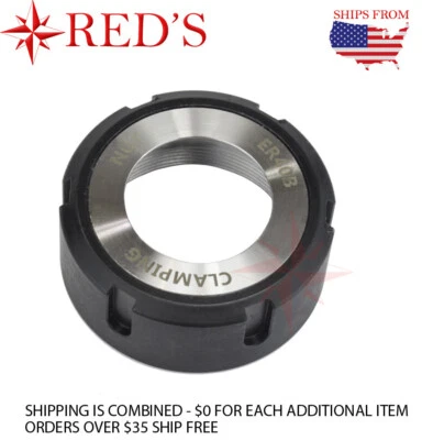 PRECISIÓN ER40 RODAMIENTO DE BOLAS PINZA TUERCA PORTAHERRAMIENTAS PINZA TUERCA ER 40 CNC  Foto 1 de 2