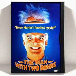 The Man With Two Brains (DVD, 1983, Full Screen)   Steve Martin  Kathleen Turner - Picture 1 of 3