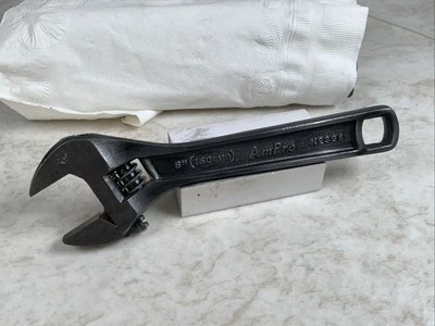 AMPRO 398, 6 pulgadas Llave ajustable, acabado oscuro Foto 1 de 4