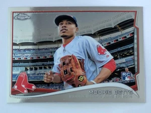 2014 Topps Chrome Update Mookie Betts Rookie #MB-46 Boston Red Sox RC - Picture 1 of 2