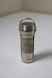 Vintage Metal Waterproof Matchstick Match Holder Camping tool ****NO MATCHES**** - Picture 1 of 3