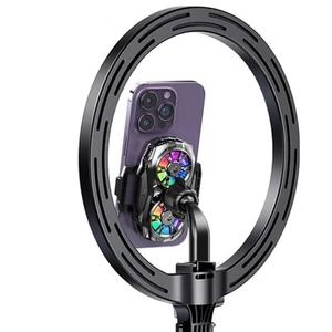 Ulepszona chłodnica telefonu RGB do gier z inteligentną kontrolą temperatury - Zdjęcie 1 z 12