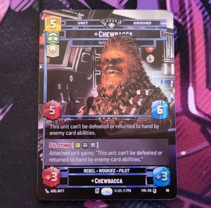 Star Wars Unlimited: Chewbacca, Galactic Championship Exclusive 2025 Promo - Picture 1 of 2