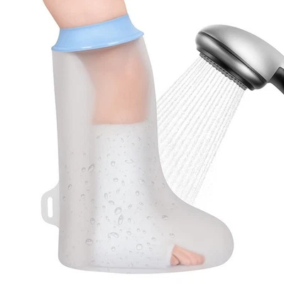 Waterproof Cast & Bandage Cover for Shower – Reusable Adult Leg Protector Seal - Image 1 of 4
