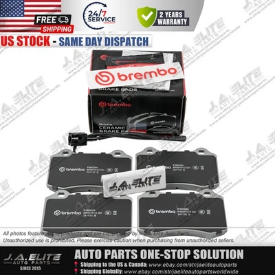 Kit Pastillas Freno Traseras Brembo Genuinas para Maserati Quattroporte GranTurismo GC Foto 1 de 4