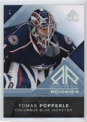 2007-08 SP Game Used Edition Spectrum /25 Tomas Popperle #163 Rookie RC - Image 1 of 2