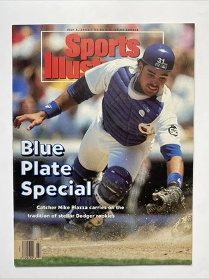 Бейсбольный мяч MIKE PIAZZA Sports Illustrated Los Angeles Dodgers LAD HOF World Series - Изображение 1 из 3
