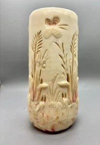 Melanie H Demmon Wax Candle Hand Carved Sculpted Flora Butterfly Vintage 1984 - Picture 1 of 10