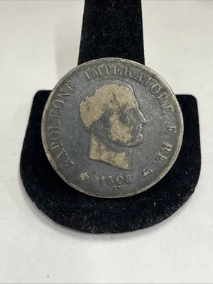 1808M Italia Reino de Napoleón 5 liras Foto 1 de 2