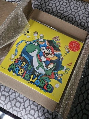 Super Mario World 3LP JAPANESE HMV Record SNES / NES Collectors Item Rare in UK - Image 1 of 4