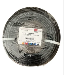 ATP PE06MABK Value-Tube LLDPE 6mm OD x 100ft Air Pneumatic Air Tubing Black - Picture 1 of 1
