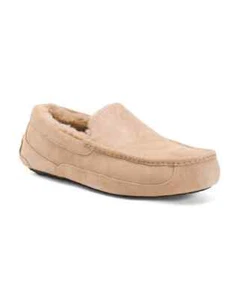 Zapatillas de arena de gamuza forradas de piel de oveja Ascot UGG para hombre nuevas con etiquetas talla 9; 10 - Imagen 1 de 23