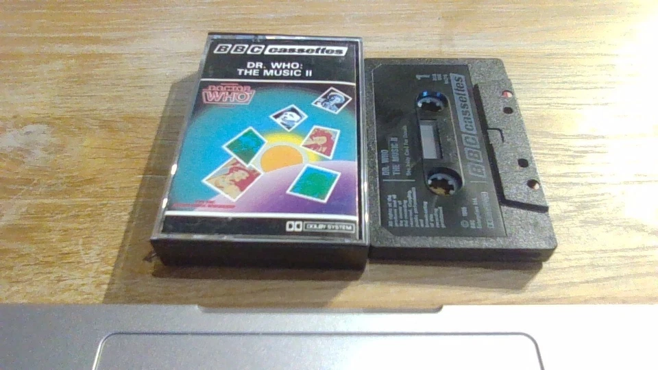 DOCTOR WHO THE MUSIC II UK CASSETTE TAPE 1985 Radiophonic Workshop Peter Howell - Image 1 of 1