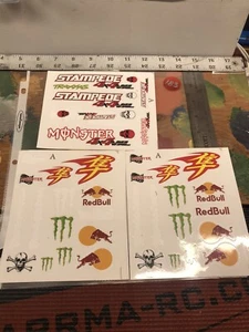 Traxxas Stamped Decals , Stickers New USA Shipped - Picture 1 of 4