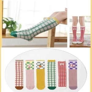 3Pairs Kid Baby Girl Boy Toddler Knee High Stockings Soft Cotton Long Socks 30cm - Picture 1 of 21