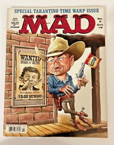 MAD Magazine #9 October 2019 Special Tarantino Time Warp Issue Last Newstand - Picture 1 of 6