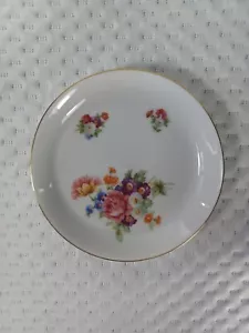 Fleckenloser Bareuther bayerischer goldumrandeter kleiner Teller/Geschirr 4,25 Zoll - Bild 1 von 4