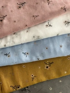 Bonita bufanda de papel de aluminio estampado floral luz Wight damas chal bonito envolvente pashmina - Imagen 1 de 9