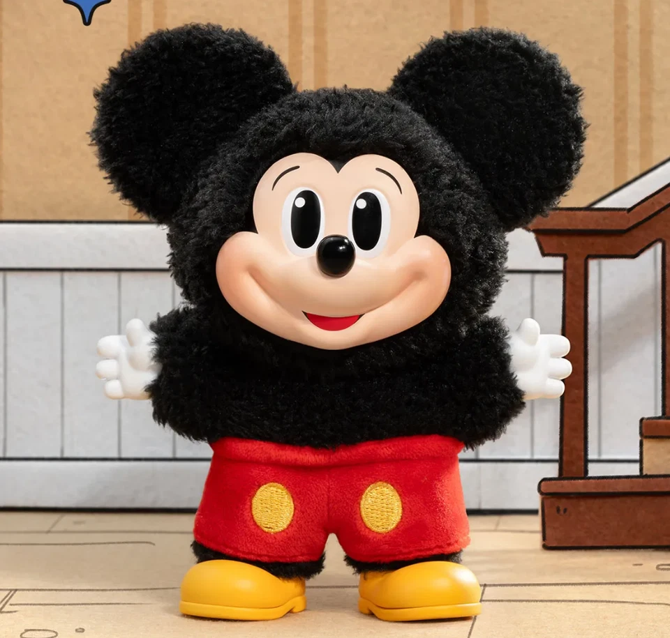 POP MART Mickey Family Cute Together Keychain Series Figures 5.51-5.91inches - Image 1 of 4