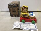 Fisher Price Teddy Bear Parade Pull Toy 1991 No.6592