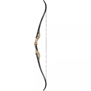 62" Recurve Bow F Interface 25-60lbs Limbs 19'' Riser Archery Hunting Shooting - Picture 1 of 12