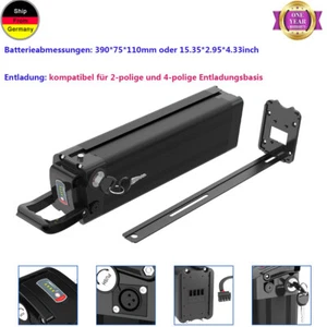 E Bike Akku 36V 15Ah 48V 13Ah 500W 750W 1000W Lithium E-Bike Akku mit Ladegerät - Bild 1 von 11