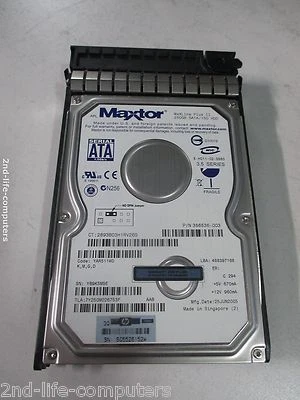 Maxtor 356536-003  80GB 7.2K RPM SATA 3.5" Hard Drive 6L080M0 FROM: HP MSA20 - Bild 1 von 2