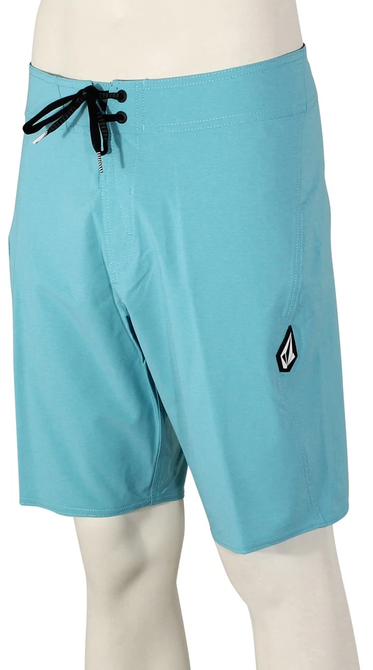 Volcom Lido Solid Mod Boardshorts - Cyan - New - Image 1 of 1