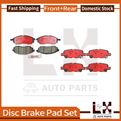 Pastilla de freno delantera trasera Brembo 8 para Infiniti Ex35 2013 Infiniti Ex37 2010-2011 Foto 1 de 4