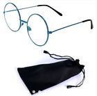 Round Style Harry Potter Inspired Eye Glasses with Pouch - BLUE