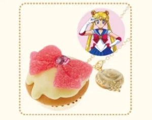 NUEVO Sailor Moon Q-pot. Collar Sailor Cinta Gorra Pastel Versión Sailor Moon de JPN - Imagen 1 de 2