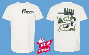 NEW - Cubs - Summer Camp at the Ballpark Giveaway 2025 T-Shirt - White - Picture 1 of 4