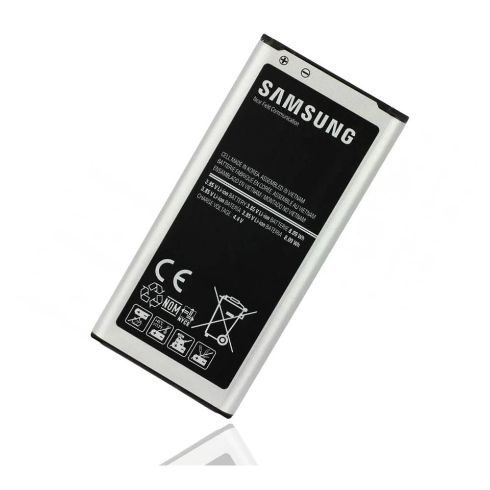 ORIGINAL Akku accu Batterie battery für Samsun Galaxy S5 Mini SM-G800 EB-BG800BE - Bild 1 von 1