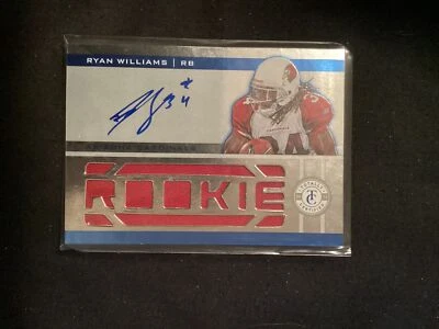 2012 Panini Totally Certified Rookie Auto Patch /399 Ryan Williams #229.     635 - Image 1 of 2