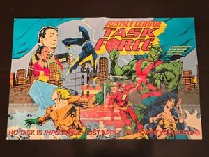 Póster promocional de Justice League Task Force (DC Comics 1993) Flash Nightwing - Imagen 1 de 12