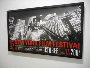 Foto Vintage Negra, Blanca, Roja IMPRESA Festival de Cine de Nueva York 2004 Firmada - Imagen 1 de 4