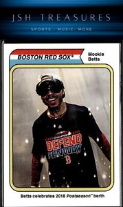 2018 Topps Throwback Thursday #196 Mookie Betts NM
