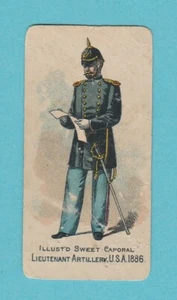 MILITARY - KINNEY BROS. OF THE U.S.A. - MILITARY SERIES ( V ) - 1886 - Picture 1 of 2