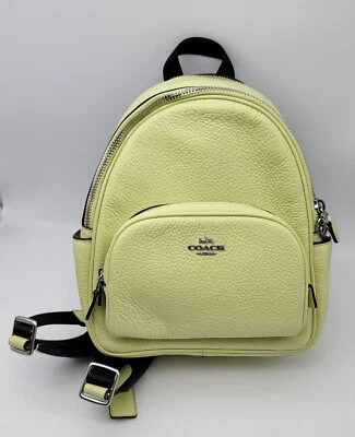 Mochila Coach Mini Court C8603 lima pálida Foto 1 de 4