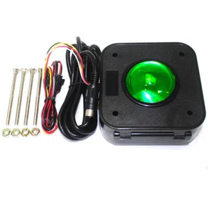 Arcade LED Trackball Mouse Illuminated 2.25 Inch Dome PS2 PCB Connector Screws - Picture 1 of 12